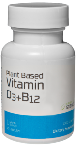 Vitamin D3 plus B12 bottle