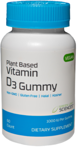 Vitamin D3 Gummy bottle